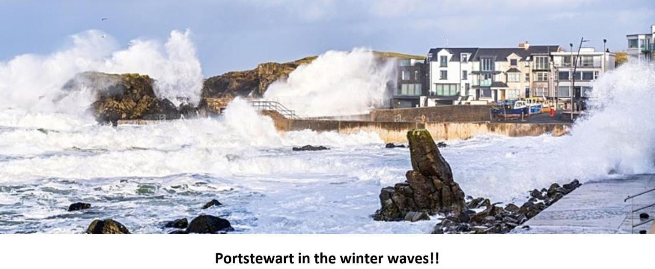 Enfield Street House Behind Portstewart Promenade With Partial Sea View From Front 3 Bed Sleeps 7 Villa Luaran gambar